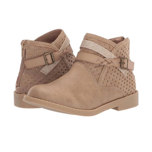 Blowfish Malibu GIRLS SIZE 1 Keeping Up-k Ankle Boot in Light Taupe Willow - Picture 12 of 13